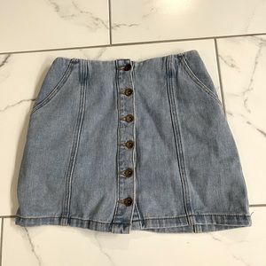 Jean skirt